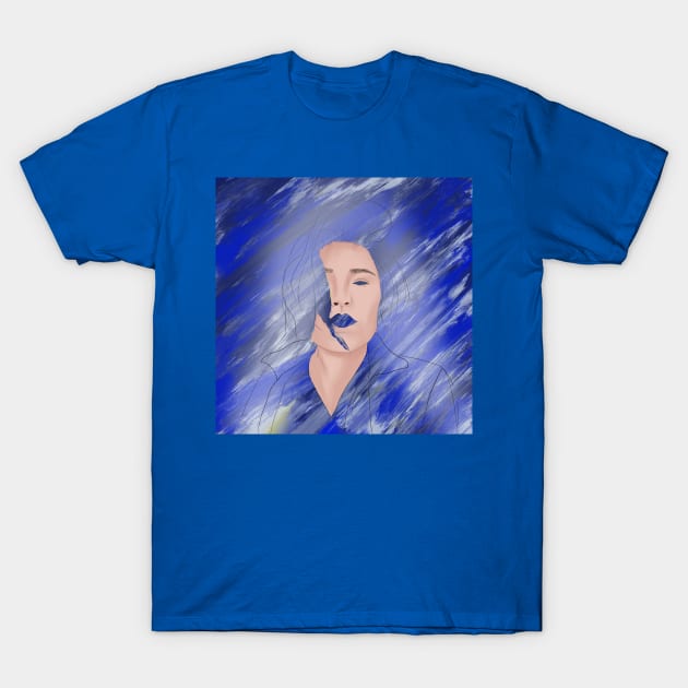 Space lady T-Shirt by Keen_On_Colors